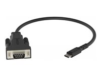 Vision Professional - Seriell adapter - USB-C (hann) til DB-9 (hann) - svart TC-USBCSER/BL