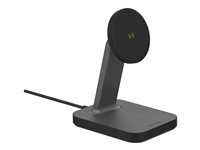mophie snap+ - Trådløst ladestativ - 15 watt - svart - Europa (unntatt Irland) 401309746
