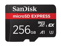 SanDisk Express - Flashminnekort - 256 GB - microSDXC UHS-I SDSQXFN-256G-GN4NN