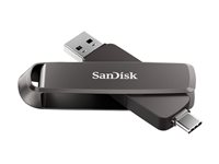 SanDisk Extreme PRO Dual Drive - USB-flashstasjon - 2 TB - USB-C 3.2 Gen 2 SDDDE1-2T00-G46