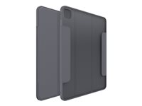 OtterBox Symmetry Series - Lommebok for nettbrett - polykarbonat, syntetisk gummi - tordenvær (klar/mørk grå) - for Apple 13-inch iPad Pro (M4) 77-95261