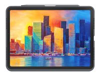 ZAGG Pro Keys - Tastatur og folioveske - bakgrunnsbelyst - Bluetooth - Nordisk - svart/grå tastatur, svart/grå boks - for Apple 10.9-inch iPad Air (4. generasjon, 5. generasjon) 103407279