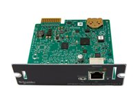 APC Network Management Card 3 with PowerChute Network Shutdown - Adapter for fjernstyrt administrasjon - 1GbE - 1000Base-T - for P/N: SMT1000RM1U, SMT750RM1U, SRTL10KRM4UT, SRTL8KRM4UT, SRYL5K20XLT18, SRYL5K20XLT24 AP9640