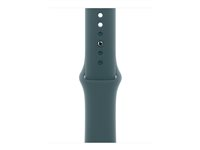 Apple - Bånd for smart armbåndsur - 40mm - S/M-størrelse - innsjøgrønn MAX54ZM/A