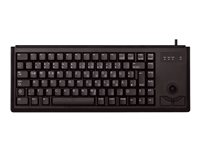 CHERRY Compact-Keyboard G84-4400 - Tastatur - USB - Pan Nordic - svart G84-4400LUBPN-2