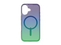 ZAGG Milan Snap - Baksidedeksel for mobiltelefon - MagSafe-samsvar - grafen - ravnefjer - for Apple iPhone 16 702315114