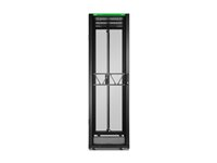 APC NetShelter SX Gen 2 - Rack skap - 1991 H x 600W x 1200D mm, med sider - står på gulv - svart - 42U - 19" - TAA-samsvar - for P/N: SMT1000RM1U, SMT750RM1U, SRTL10KRM4UT, SRTL5KRM2UI-HW, SRTL5KRM2UT-HW, SRTL8KRM4UT AR3300B2