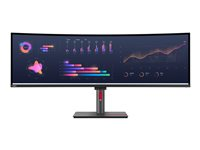 Lenovo ThinkVision P49w-30 - LED-skjerm - kurvet - 49" - HDR 63DBZAT1EU
