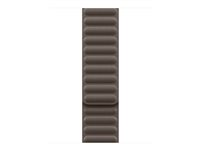Apple - Klokkestropp for smart armbåndsur - 42mm - S/M-størrelse - mørk taupe MXWM3ZM/A
