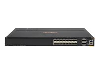 HPE Aruba CX 8360-16Y2C V2 - Switch - L3 - Styrt - 16 x 1/10/25 Gigabit Ethernet SFP / SFP+ / SFP28 + 2 x 40/100 Gigabit QSFP+ / QSFP28 - front til bakside-luftflyt - rackmonterbar - AC JL702C#ABB