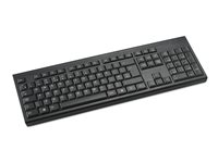 Kensington KB150 EQ - Tastatur - full size - trådløs - 2.4 GHz - QWERTY - Pan Nordic - løsvekt - FSC-papp K75561PN