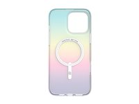 ZAGG Milan Snap - Baksidedeksel for mobiltelefon - MagSafe-samsvar - grafen - iriserende - for Apple iPhone 16 Pro Max 702315113