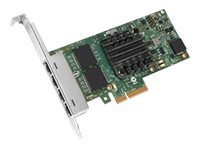 Intel I350-T4 - nettverksadapter - PCIe 2.1 - Gigabit Ethernet x 4 4XC0R41416