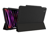 Gear4 Havana - Lommebok for nettbrett - D3O Bio - svart - for Apple 12.9-inch iPad Pro (3. generasjon, 4. generasjon, 5. generasjon, 6. generasjon) 702010225