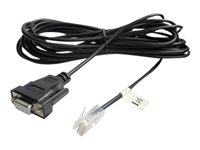 APC - Seriell kabel - RJ-45 (hann) til DB-9 (hunn) - 4.57 m - for P/N: SRV2KI-TW, SRV3KA-TW, SRV3KI-TW, SRV6KI-TW, SRYL15K15RMX LT, SRYL15K15XLT24 AP940-1525A