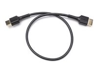 Crestron CBL-8K-HD-1.5 - Ultra High Speed - HDMI-kabel - HDMI hann til HDMI hann - 50 cm - svart - passiv, 4K 120 Hz støtte, 8K 30Hz støtte, 8 K 120 Hz (7680 x 4320) støtte CBL-8K-HD-1.5