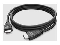 Dell CB325H - HDMI-kabel med Ethernet - HDMI hann til HDMI hann - 1.8 m - svart - 4K 60Hz støtte, 5 K 60 Hz (5120 x 2880) støtte DELL-CB325H-BK