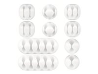 Insmat - Kabelholder - hvit (en pakke 10) 133-1152