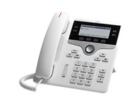 Cisco IP Phone 7841 - VoIP-telefon - SIP, SRTP - 4 linjer - hvit - gjenfabrikert - TAA-samsvar CP-7841-W-K9-RF