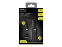 PORT Connect - USB/VGA-adapter - USB-C (hann) til HD-15 (VGA) (hunn) - 15 cm 900125