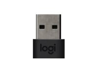 Logitech Logi Zone Wired USB-A Adapter - USB-adapter - USB-type A (hann) til USB-C (hunn) - grafitt - for Zone Wired MSFT Teams 989-000982
