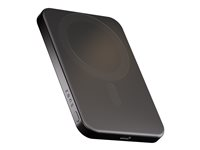 ZENS Pro 1 - Trådløs nødlader - slank - 5000 mAh - 15 watt - på kabel: USB-C - svart ZEPP05B/00