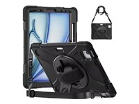 Insmat Rugged Armor - Baksidedeksel for nettbrett - robust - polykarbonat, gummi - for Apple 11-inch iPad Air (M2, M3) 652-1329