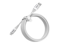 OtterBox Premium - USB-kabel - USB-C (hann) til USB (hann) - 3 m - skyhvit 78-52669