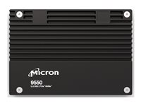 Micron 9550 MAX - SSD - Mixed Use - kryptert - 12.8 TB - intern - 2.5" - PCI Express 5.0 x4 (NVMe) - 256-bit AES - TCG Opal Encryption 2.0, Self-Encrypting Drive (SED) - TAA-samsvar MTFDLAL12T8THB-1BK1DABYYR