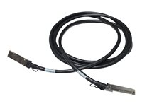HPE X241 Direct Attach Copper Cable - InfiniBand-kabel - QSFP til QSFP - 3 m - for Apollo 4200, 4200 Gen10; Edgeline e920; FlexFabric 12900E 36, 12XXX; ProLiant e910t 2U JG327A