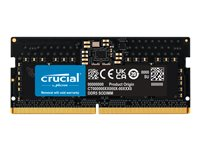 Crucial - DDR5 - modul - 12 GB - SO DIMM 262-pin - 5600 MHz / PC5-44800 - CL46 - 1.1 V - on-die ECC CT12G56C46S5