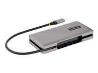 StarTech.com 4-Port USB-C Hub, 1x USB-A and 3x USB-C Ports, USB 3.1 10Gbps, Bus Powered, USB Type C Hub with 9.8in (25cm) Wrap-Around Cable, Portable USB-C to USB-A Hub - USB Expansion Hub (HB31CM1A3CB) - Hub - 1 x USB 3.2 Gen 2 + 3 x USB-C 3.2 Gen 2 - stasjonær HB31CM1A3CB