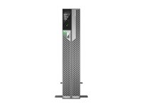 APC Smart-UPS Ultra - UPS (rackmonterbar/ekstern) - utvidet driftstid, fastkoblet 3-leder utgang, nettverkskort, online, tårn, med skinnekit - AC 230 V - 5000 watt - 5000 VA - enkeltfase - litiumion - Ethernet, USB - utgangskontakter: 1 - 2U - sølvgrå - for P/N: SRTL180RM2UBP SRTL5KRM2UI-HW