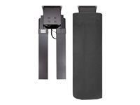 Crestron FT2A-UTK-CLOAK - Kabeltrekkdeksel - monterbar under bordet - svart - for P/N: FT2-202-ELEC-PTL-B, FT2-500-ELEC-PTL-B FT2A-UTK-CLOAK