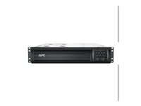 APC Smart-UPS 1000VA LCD RM - UPS (kan monteres i rack) - AC 120 V - 700 watt - 1000 VA - enkeltfase - USB - utgangskontakter: 6 - 2U - svart - APC Take-Back - med APC SmartConnect SMT1000RM2UC