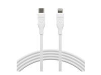 dbramante1928 re-charge - Lightning-kabel - 24 pin USB-C hann til Lightning hann - 2 m - MFI-sertifisert - 100 % resirkulert plast CB25CLWH7087