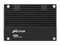 Micron 9550 PRO - SSD - Les intensiv, Bedrift - kryptert - 30.72 TB - intern - 2.5" - U.2 PCIe 5.0 x4 (NVMe) - TCG Opal Encryption 2.02 - TAA-samsvar MTFDLAL30T7THA-1BK1DABYYR
