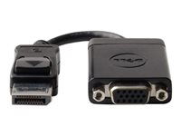 Dell DisplayPort-to-VGA Adapter - Video adapter - DisplayPort (hann) til HD-15 (VGA) (hunn) - DisplayPort 1.1a - 1920 x 1200 støtte DANBNBC084