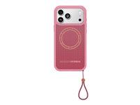 OtterBox Sole Series - Baksidedeksel for mobiltelefon - robust - MagSafe-samsvar - nylonstoff, polykarbonatlag, termoplastisk elastomer (TPE) - Xtra Hot (pink) - for Apple iPhone 17 Pro Max 77-99411