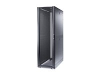 APC NetShelter SX Enclosure with Roof and Sides - Rack - svart - 42U - 19" - TAA-samsvar - for P/N: SMT2200I2U-BR, SRT1000XLA, SRT1500XLA, SRT2200XLA, SRT3000XLA, SRT3000XLAUS AR3300