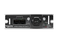 APC Network Management Card - Adapter for fjernstyrt administrasjon - SmartSlot - 10/100 Ethernet x 2 + tørrkontakt - for P/N: SURT5000XLIX438 AP9614