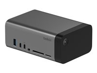 Belkin CONNECT 11-in-1 Pro - Dokkingstasjon - USB-C - 2 x HDMI, USB-C - 1GbE - 150 watt INC020KQSGY