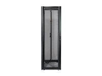 APC NetShelter SX - Rack - svart - 48U - 19" - TAA-samsvar - for P/N: SMT2200I2U-BR, SRT1000XLA, SRT1500XLA, SRT2200XLA, SRT3000XLA, SRT3000XLAUS AR3107