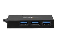 StarTech.com 4-Port USB 3.0 Hub - Powered USB 3.1 Gen 1 Hub - USB-C to 1x USB-C and 3x USB-A Adapter - USB-C Port Expander (HB30C3A1CFB) - Hub - 4 x SuperSpeed USB 3.0 - stasjonær - for P/N: CFASTRWU3C, SDMSDRWU3AC, TB3DK2DPPD, TB3DK2DPPDUE, TB3DKDPMAW, TB3DKDPMAWUE HB30C3A1CFB