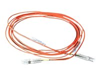 Dell - Nettverkskabel - LC multimodus (hann) til LC multimodus (hann) - 5 m - 5 m - fiberoptisk - for EqualLogic FS7610; Networking X1018; PowerEdge T130, T330, T430, T630; Networking X1026 470-AAYU