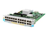 HPE - Utvidelsesmodul - Gigabit Ethernet (PoE+) x 20 + 1/2.5/5/10GBase-T (PoE+) x 4 - for HPE Aruba 5406R, 5406R 16, 5406R 44, 5406R 8-port, 5406R zl2, 5412R, 5412R 92, 5412R zl2 J9991A