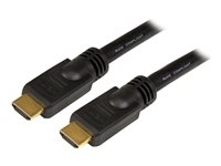 StarTech.com 10m High Speed HDMI Cable - Ultra HD 4k x 2k HDMI Cable - M/M (HDMM10M) - HDMI-kabel - HDMI hann til HDMI hann - 10 m - svart HDMM10M