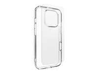 Zagg InvisibleShield Glass Elite 360 - Baksidedeksel for mobiltelefon - blank - med Skjermbeskytter i herdet glass - for Apple iPhone 16 Pro 200515376