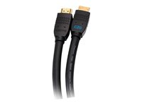 C2G 50ft 1080p HDMI Cable - In-Wall CMG (FT4) Rated - Performance Series - HDMI-kabel - HDMI hann til HDMI hann - 15.2 m - svart - 1080p støtte 60 Hz C2G10389