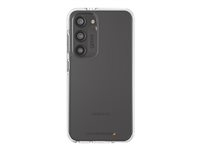 Gear4 Crystal Palace - Baksidedeksel for mobiltelefon - polykarbonat, termoplast-polyuretan (TPU), RepelFlex-belegg, D3O Crystalex - blank - for Samsung Galaxy S23 702010919